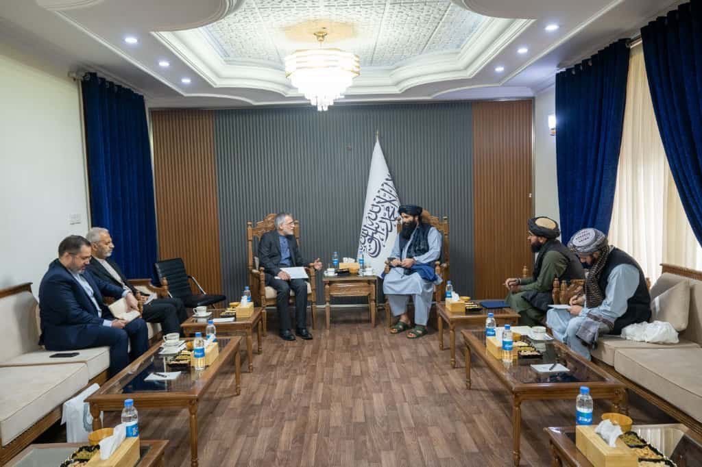 دیدار سراجالدین حقانی با مقامهای ایرانی؛ تأکید بر همکاری مرزی در میانه تنش طالبان و پاکستان 1 photo AFG IRAN