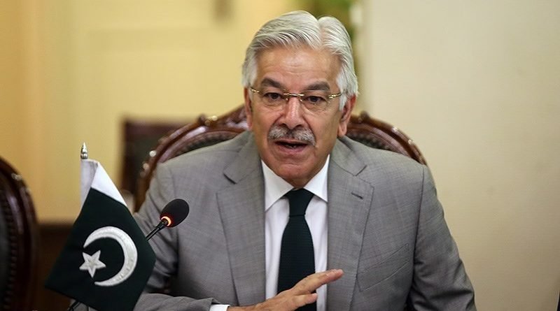 خواجه آصف، وزیر دفاع پاکستان