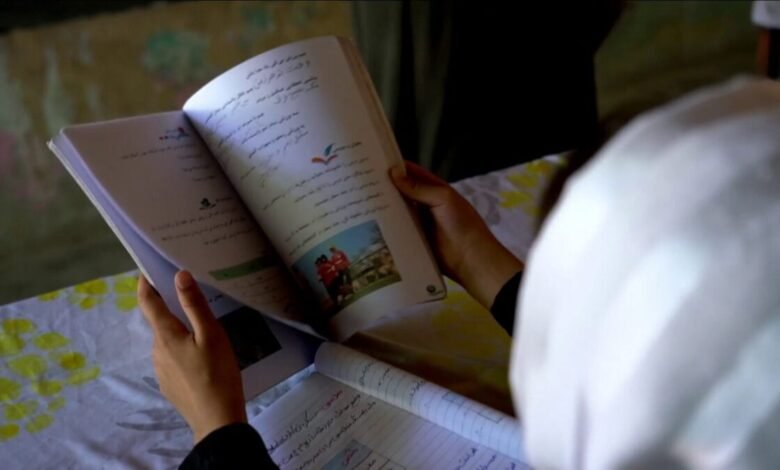 افغانستان بدون آموزش دختران، آینده ندارد؛نسلسوزی خاموش با امضای سیاست 6 Books Girl School Education