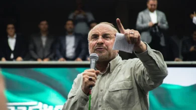 qalibaf says trump we are your opponents just like hajj qasim