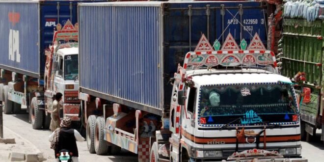 afghan authorities urged to release pak trucks containers 1552171338 5810